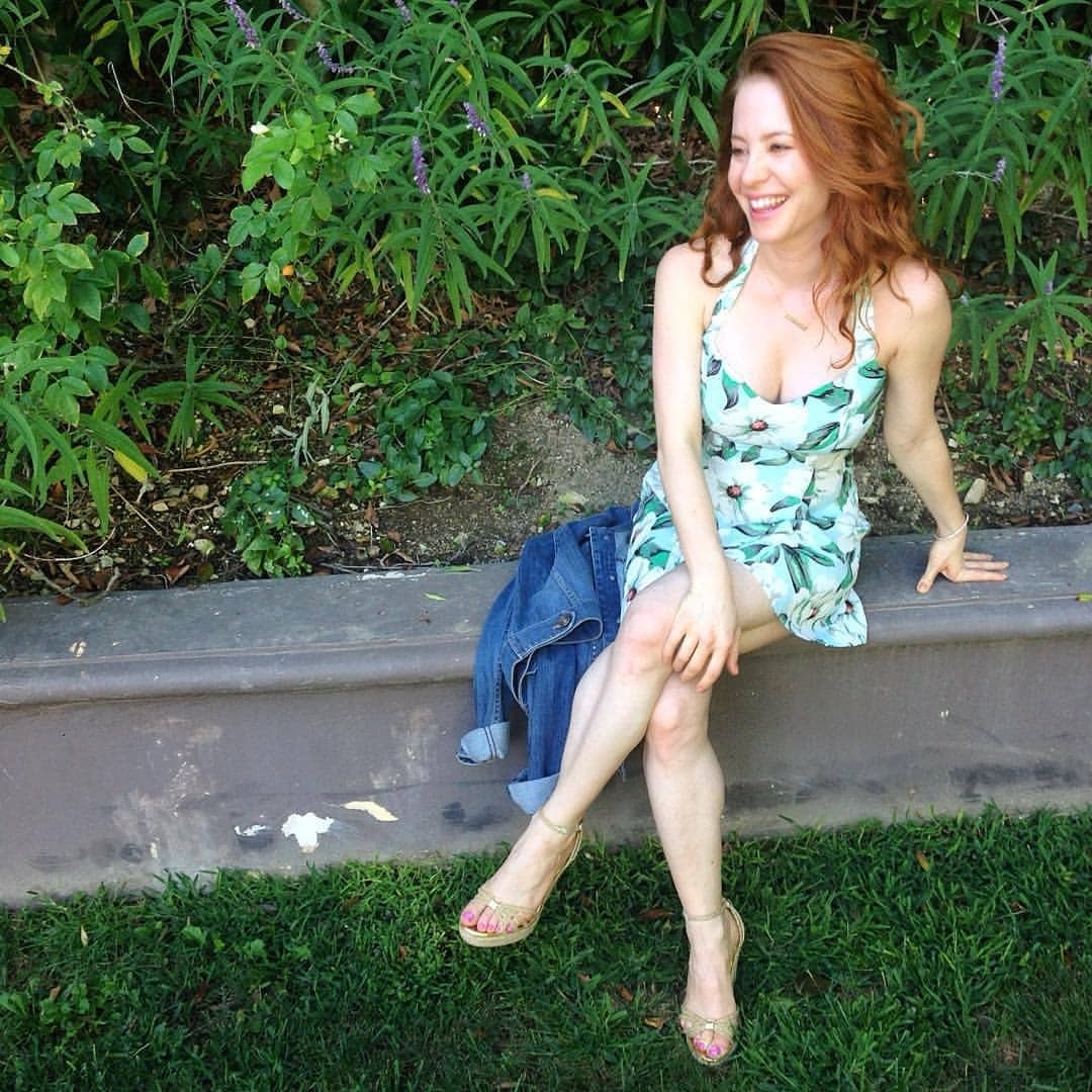 Amy Davidson Cute Gorgeous Redhead Actress Feet
