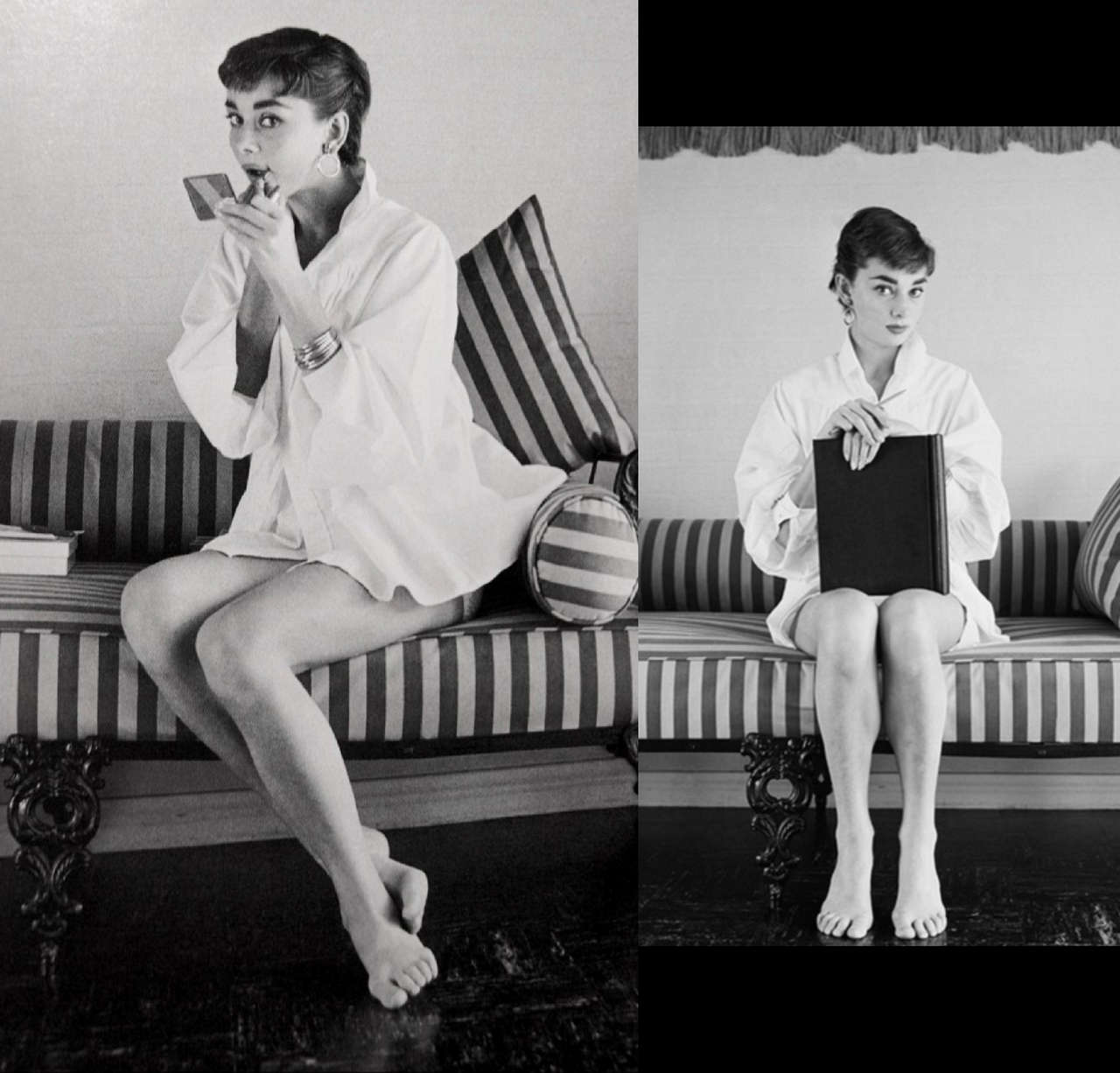 Audrey Hepburn Barefoot She Was Stunning Fee