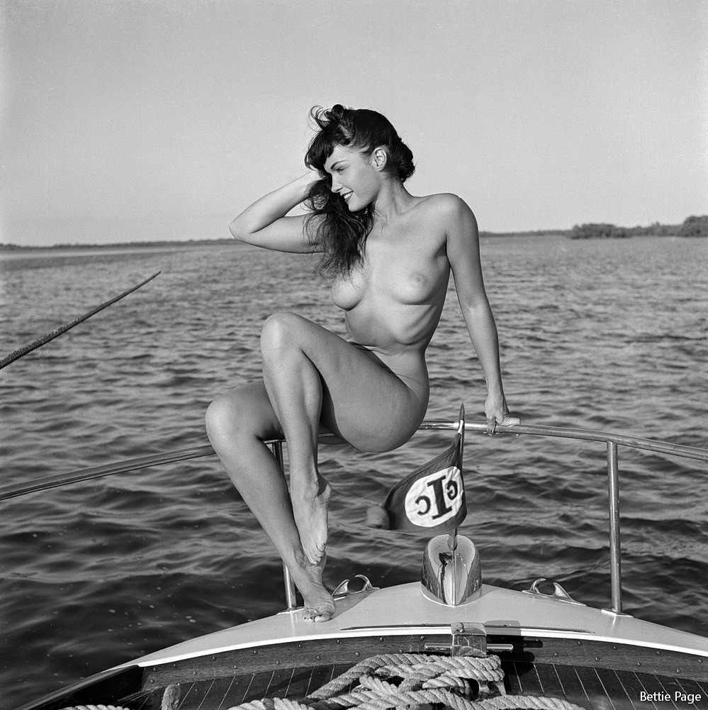 Bettie Page Nude Naked Topless Boobs Legs Feet