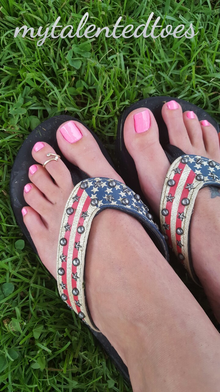 Hot Pink For The Hubby Its One Of His Favorite Feet
