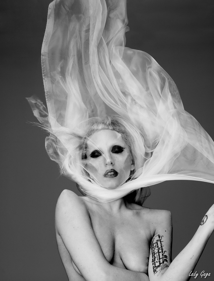 Lady Gaga By Mariano Vivanco Nude Boobs Feet