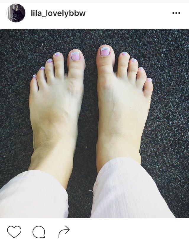 Lila Lovely Feet
