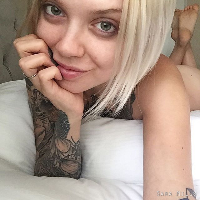 Sara Mills 25 Internetsara Inked Tattoo Feet