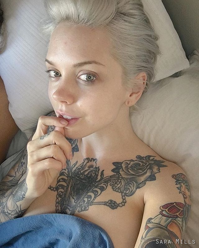 Sara Mills 35 Internetsara Inked Tattoo Feet