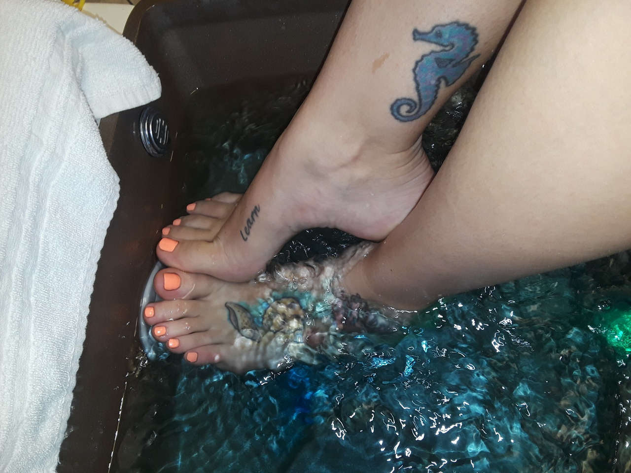 Vanessa Rain Feet