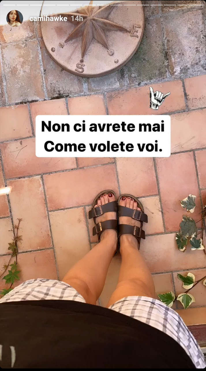 Camilla Boniardi Feet