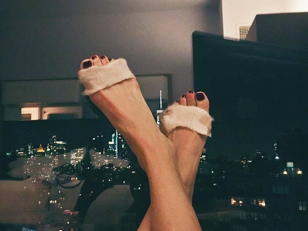 J feet