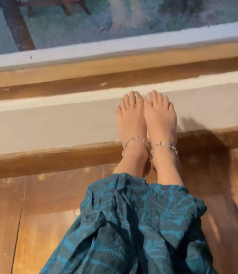 Anju Kurian Feet