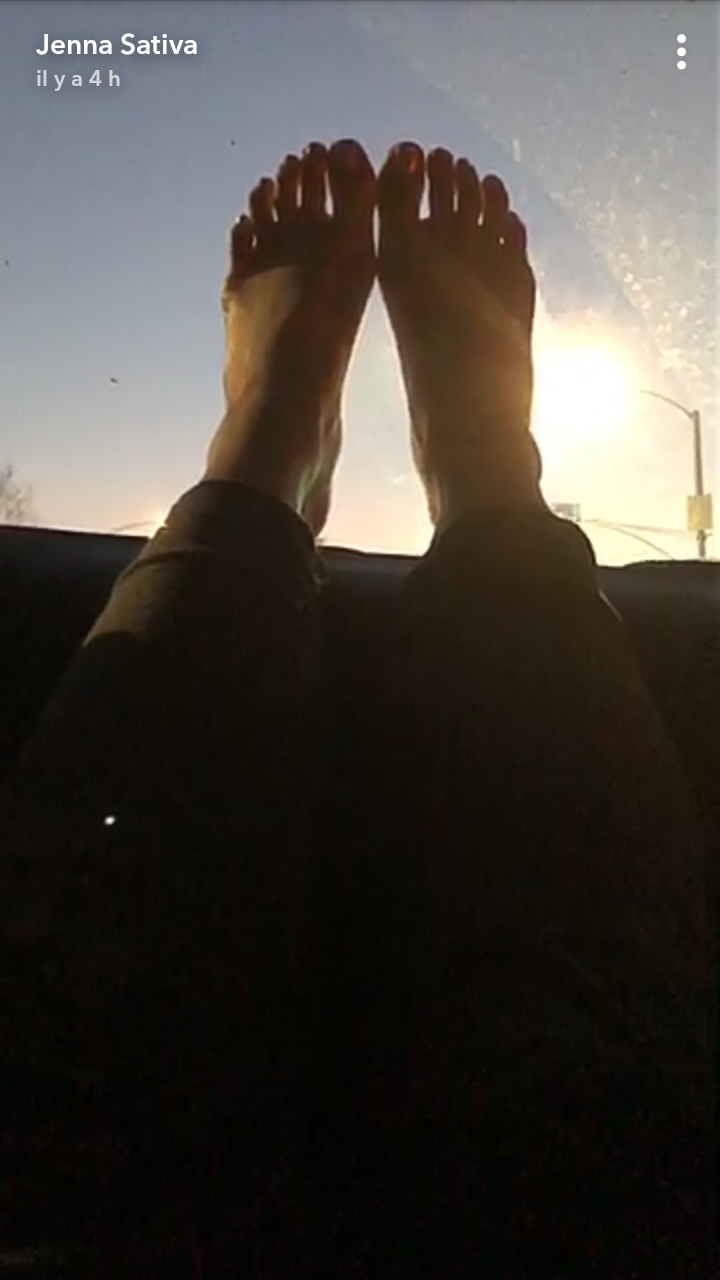 Jenna Sativa Feet