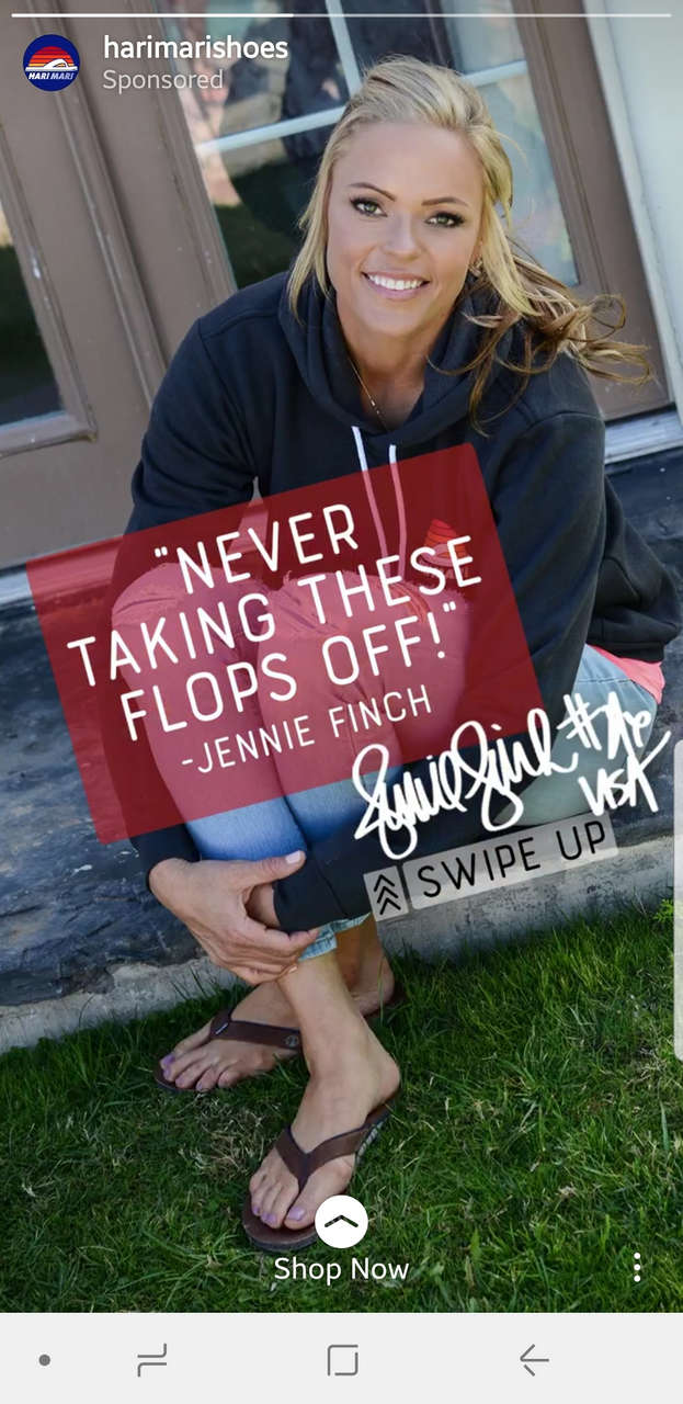 Jennie Finch Feet