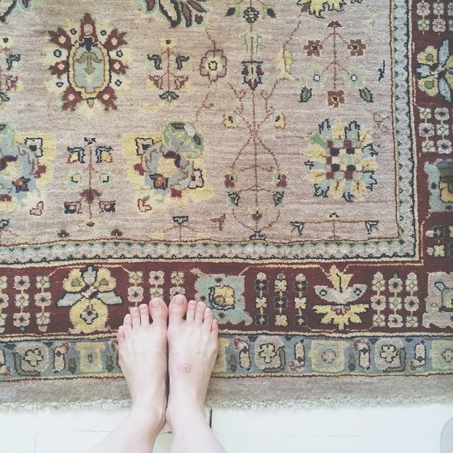Karine Vanasse Feet