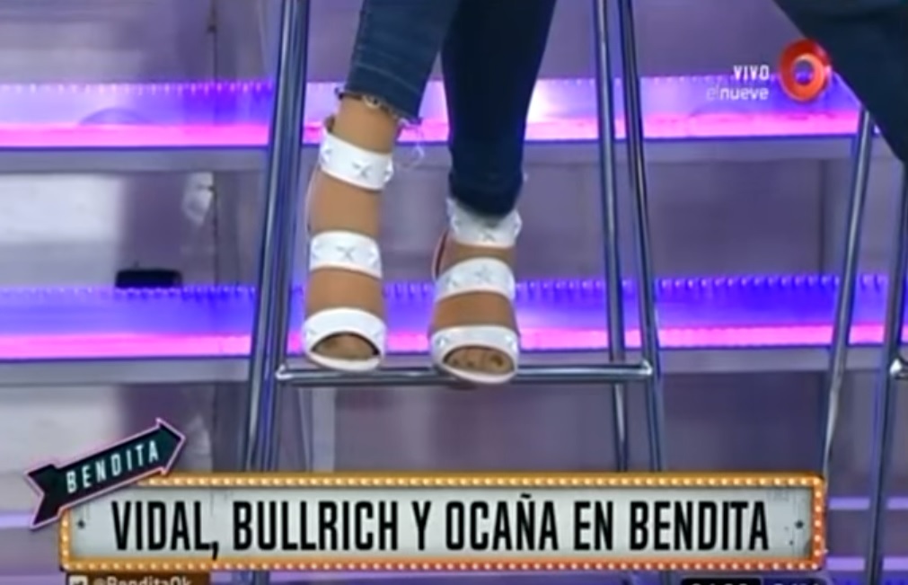 Maria Eugenia Vidal Feet