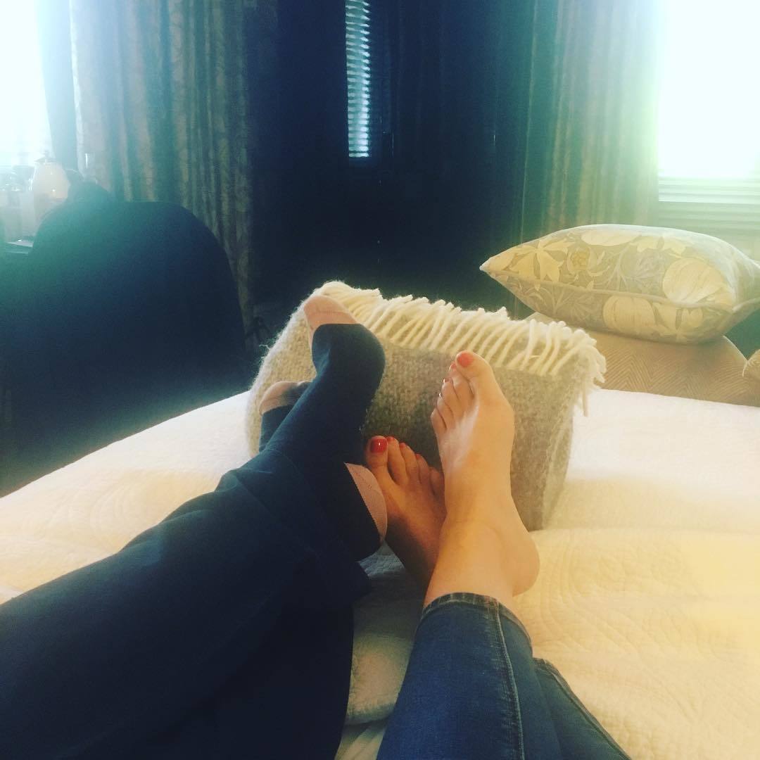 Lisa Faulkner Feet