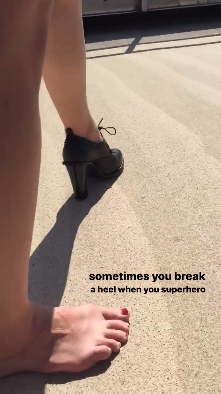 Melissa Benoist Feet