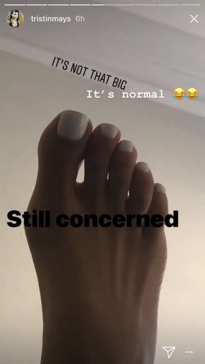Tristin Mays Feet