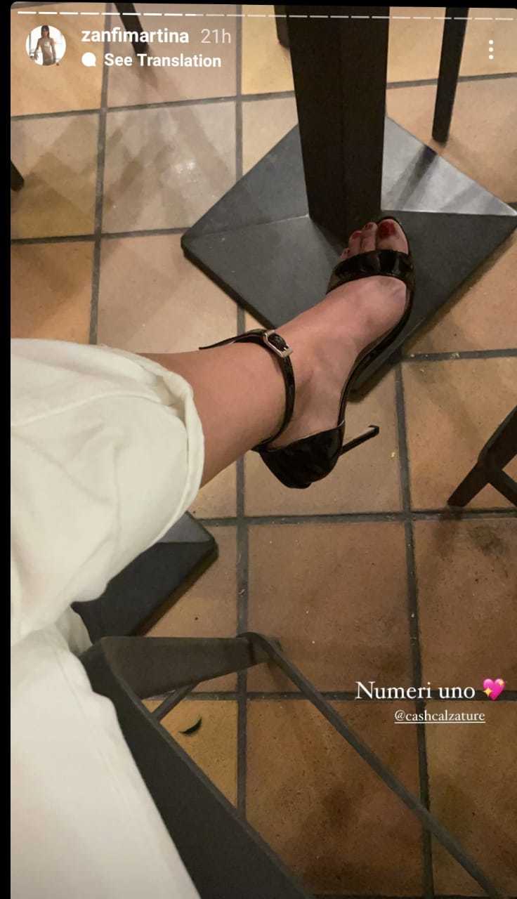 Martina Zanfi Feet