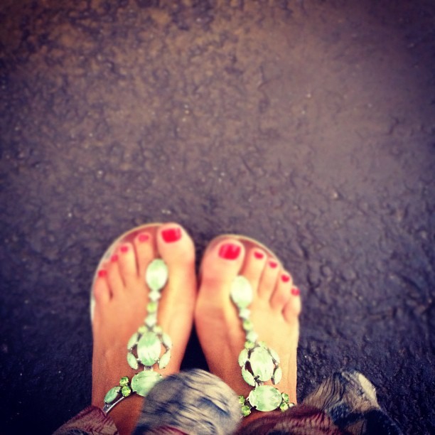 Nina Badric Feet