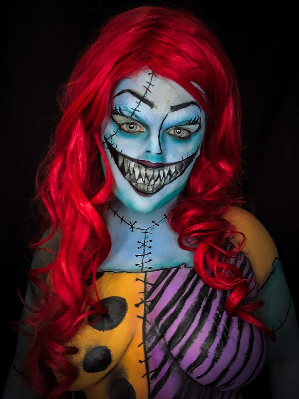 Sally Bodypaint Done By Me On M