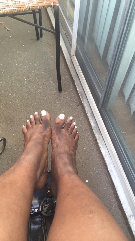 Cocoa Brown Feet