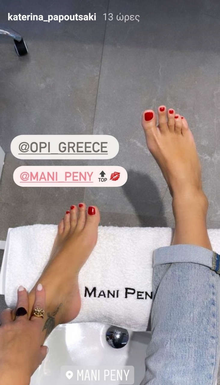 Katerina Papoutsaki Feet