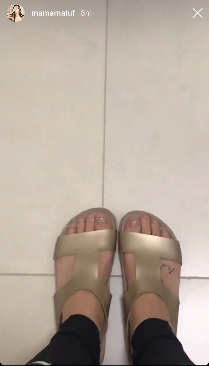 Marcela Maluf Feet