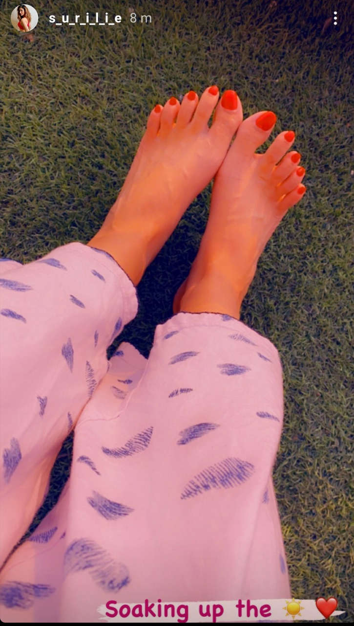 Surilie Gautam Feet
