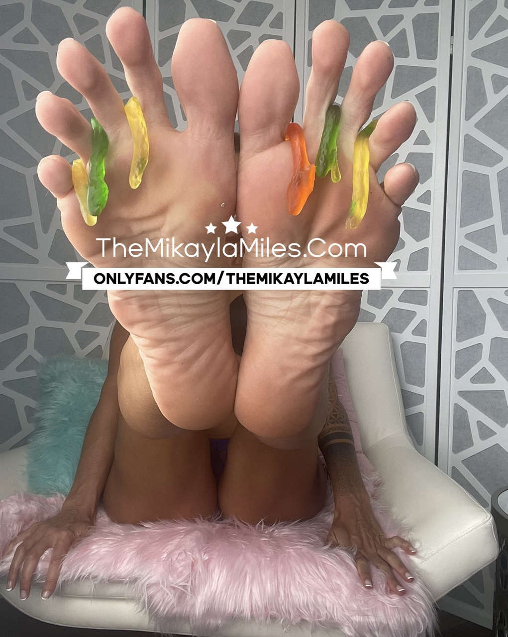 Mikayla Miles Feet