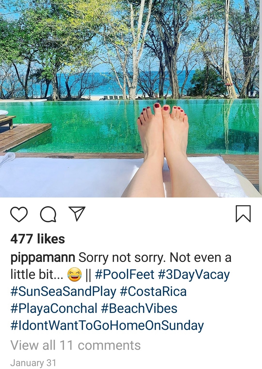 Pippa Mann Feet