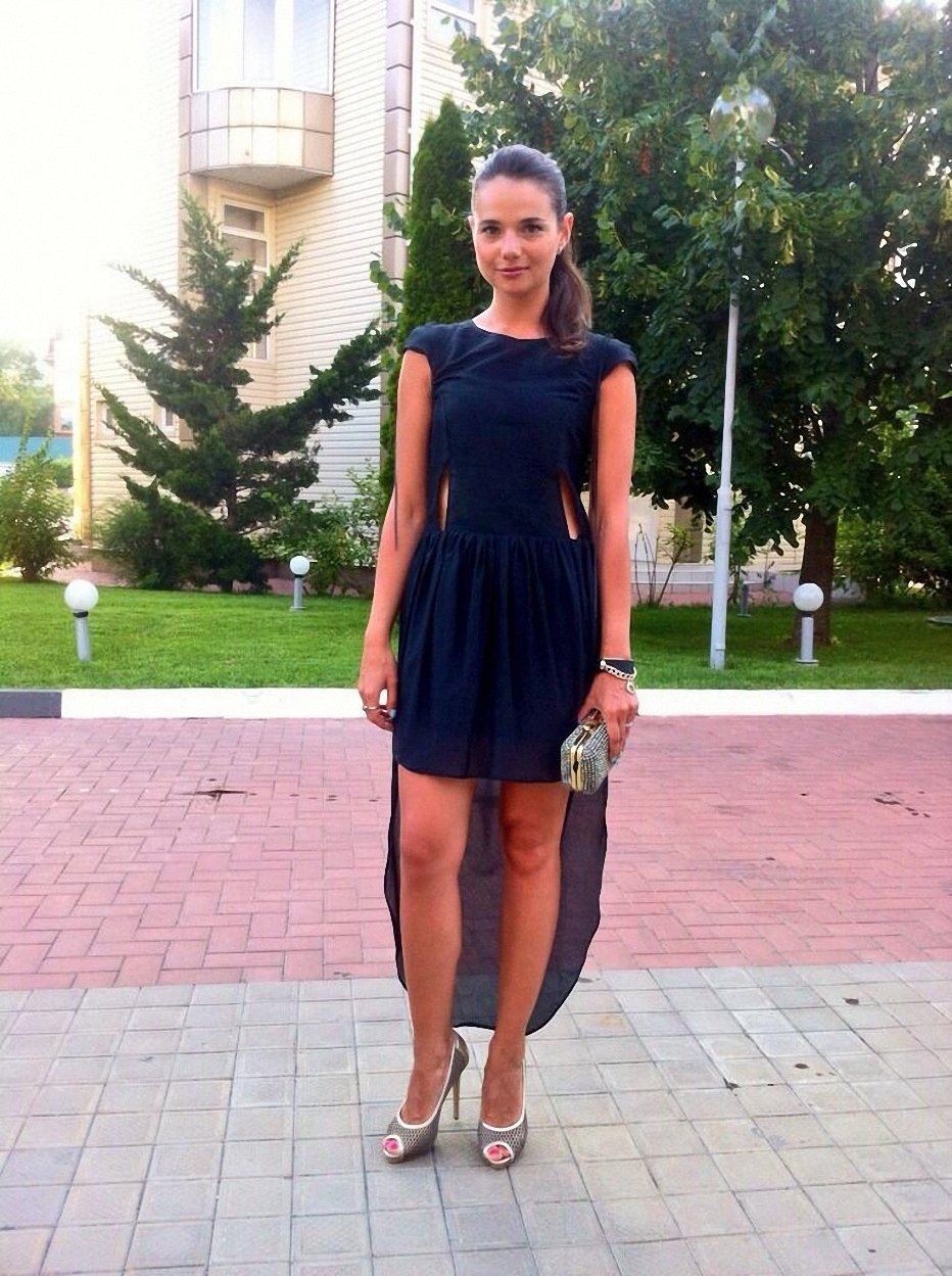 Татьяна Космачева в платье