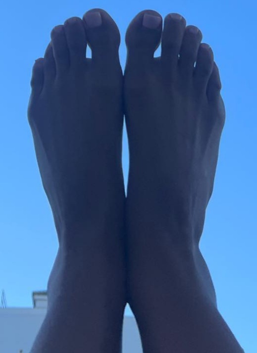 Hanna Iluszczenko Feet