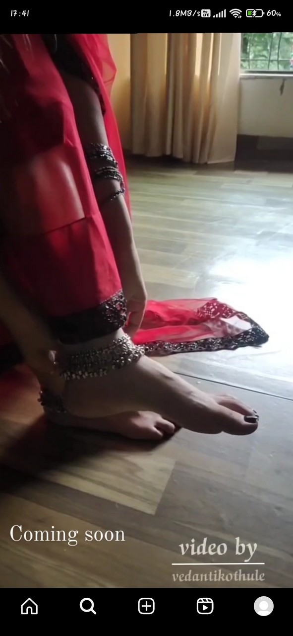 Anju Jadhav Feet
