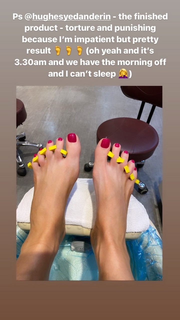 Erin Molan Feet